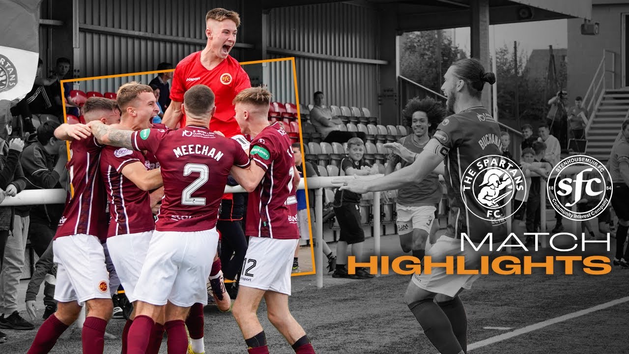 Match Highlights | Spartans 0-1 Stenhousemuir | cinch League 2 | MD 5