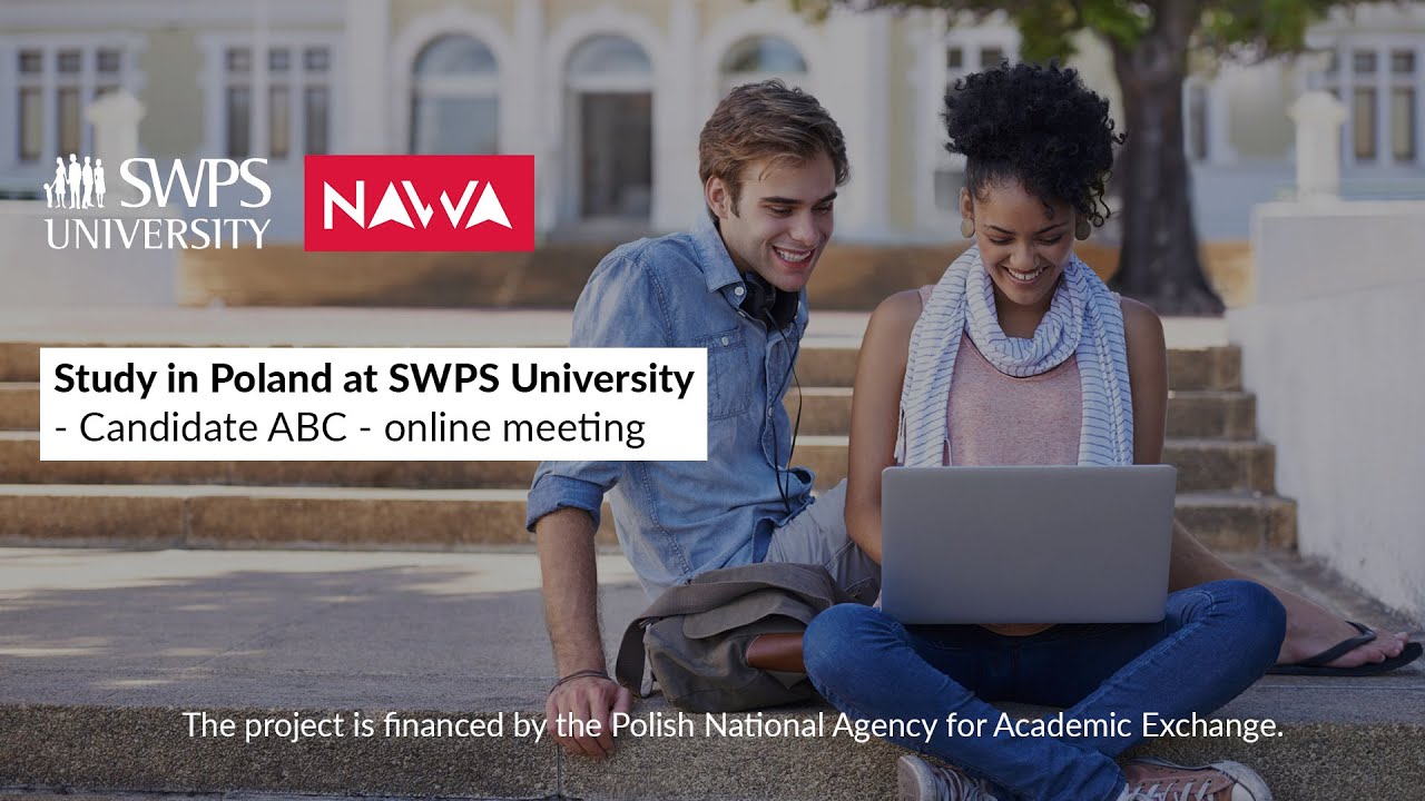 Study in Poland at SWPS University - Candidate ABC - online meeting
