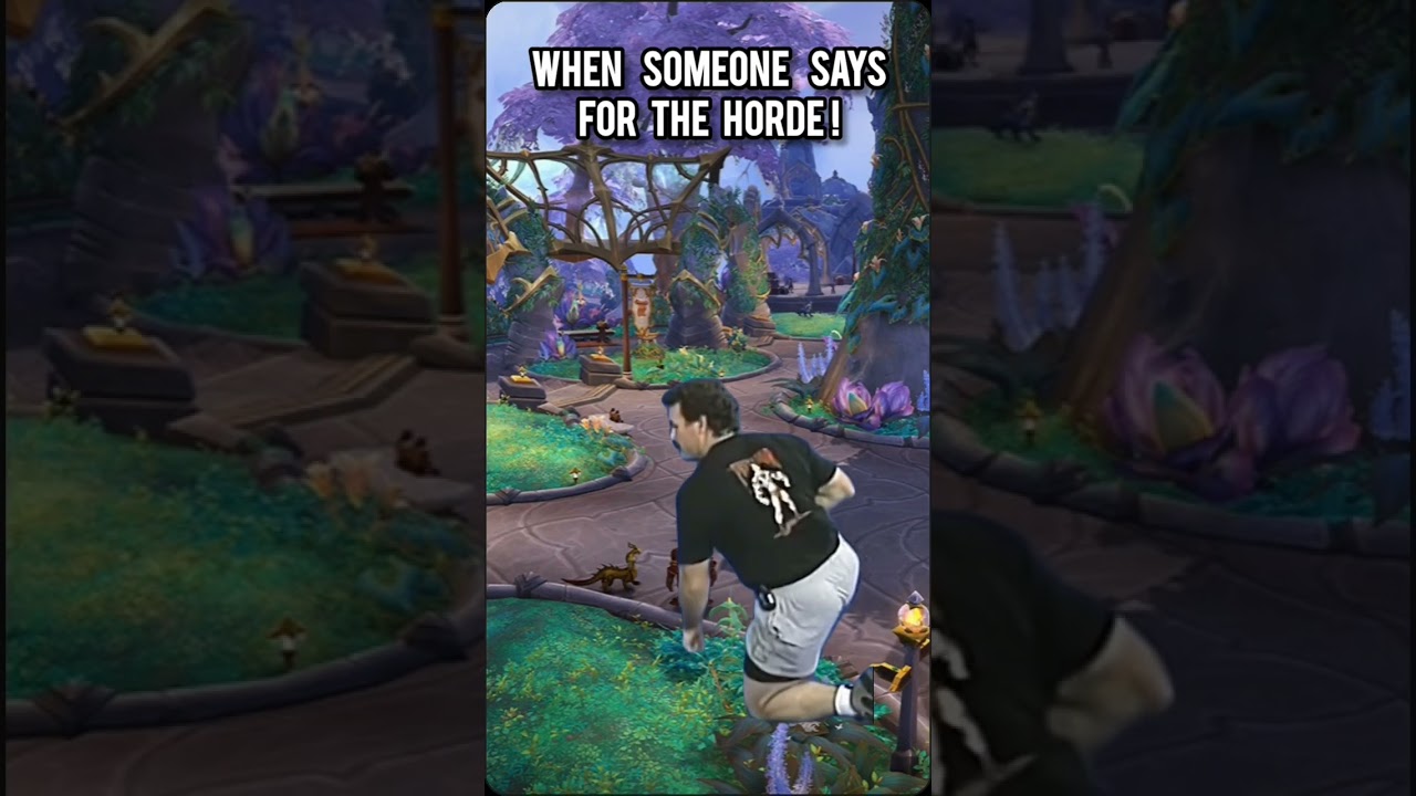 when someone says for the horde 
