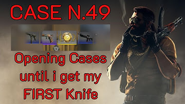 Opening Cases until i get my FIRST Knife DAY 49 #csgo #unboxing #caseopening
