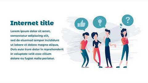 Internet Concepts  - Best After Effects Templates Project Files 2018