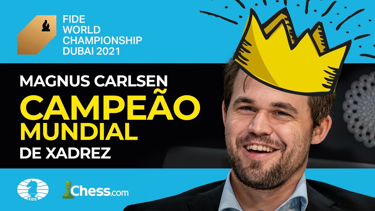 Magnus Carlsen é CAMPEÃO MUNDIAL de XADREZ! / Análises GM Krikor