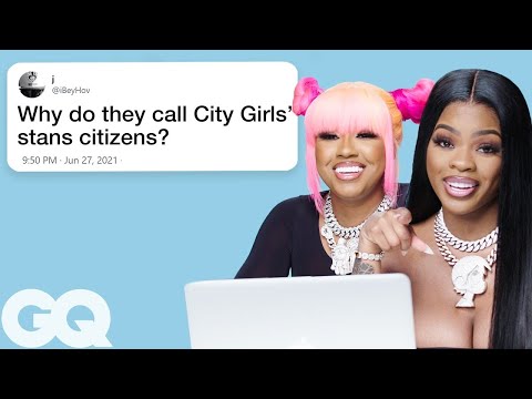 City Girls (Yung Miami and JT) Reply to Fans on the Internet | Actually Me | GQ