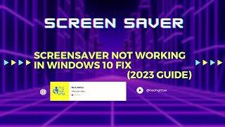 Screensaver Not Working in Windows 10 FIX (2023 guide)