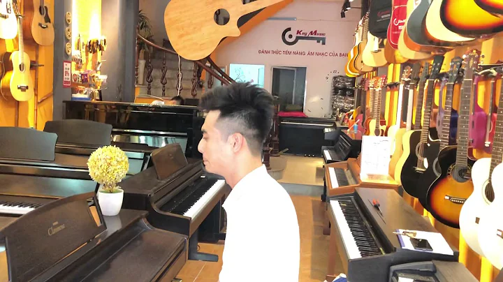 Piano Yamaha CLP 711 - Test âm thanh tại Key Music