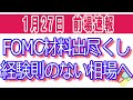 材料でて、実弾の売りとファンドの投げがでてくるか？