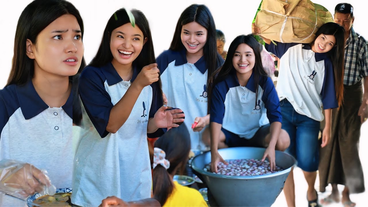 မိသားစု လူစုံတဲ့အခါအမြဲလှူအမြဲပျော် စားကောင်းတယ်ပြောလို့ပျော်