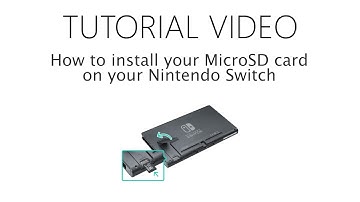 Video Tutorial: How to Install a microSD Card on Nintendo Switch