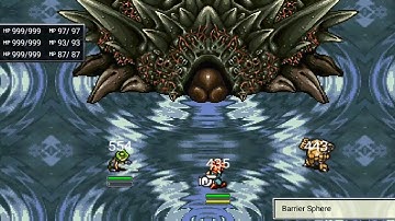 Chrono Trigger: Ocean Palace Lavos fight and secret ending 🐸 💪🏾 🗡