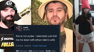 Leafy Exposes Keemstar For Cheating With Ethan Klein’s Wife Hila | Keem = Theodores Dad? Drama Alert