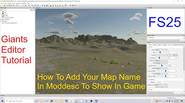 Giants Editor Tutorial | Hoe je je kaartnaam toevoegt in Moddesc met Notepad++ | FS25 Stap 19