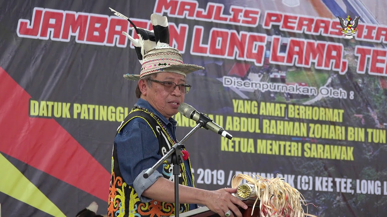 Majlis Perasmian Jambatan Long Lama, Telang Usan