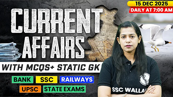 Current Affairs Today | 15 December Current Affairs 2025 | Daily Current Affairs | By Krati Mam