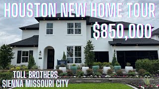 New Construction Homes Houston TX | NEW COMMUNITY SIENNA | TOLL BROTHERS - THE KARMANN MISSION MODEL