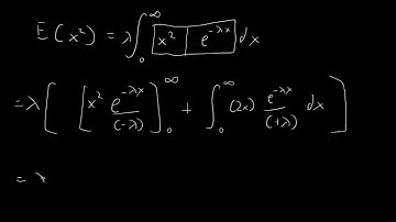 Deriving Variance of Exponential Distribution | Probability Proofs