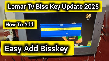 Lemar Tv Biss Key How to add New Update 2025 | Yahsat 52e Afghanistan Satellite 