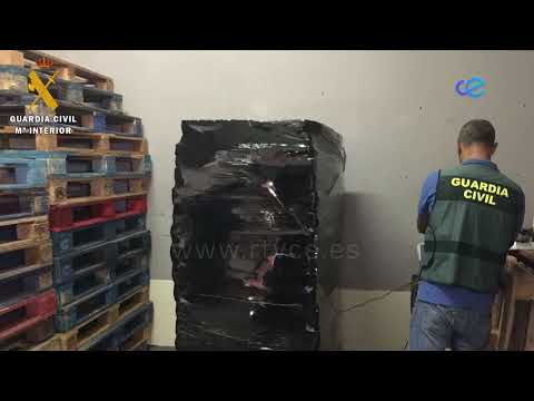 Intervenidos 3.500 kilos de hachís en una nave en Cañonero Dato