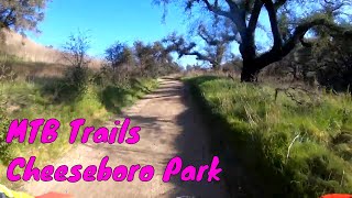 MTB trails of Cheeseboro Park Agoura Hills