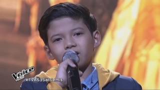 The Voice Kids Season 3 Philippines - ALL PERFORMANCES - Justin John Alva (Team Bamboo/Kamp Kawayan)