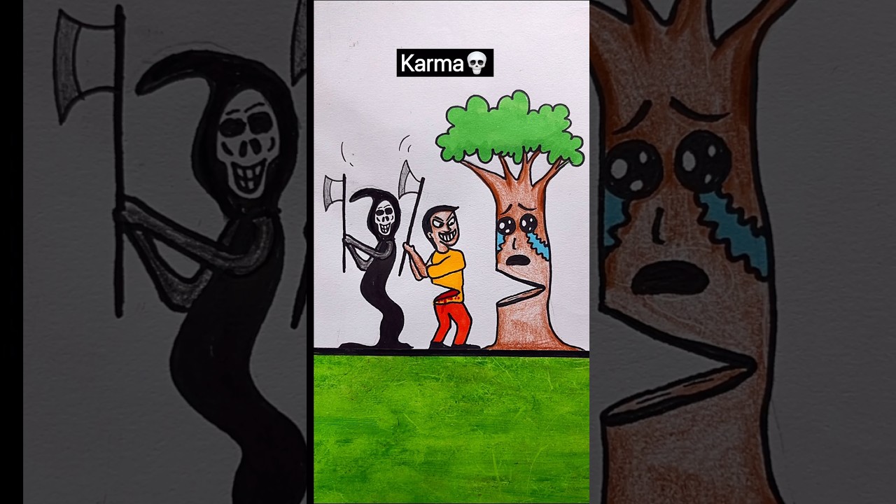 “The Fall of a Tree Is the Fall of Our Future 🌍💔” 