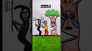 Every Fallen Tree Takes Our Future With It ⚠️🌳 #shortvideo #drawing #art #shorts Wealth