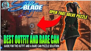 HOW TO GET Best Outfit In The Game SECRET CAN PUZZLE SOLUTION GUIDE | Stellar Blade
