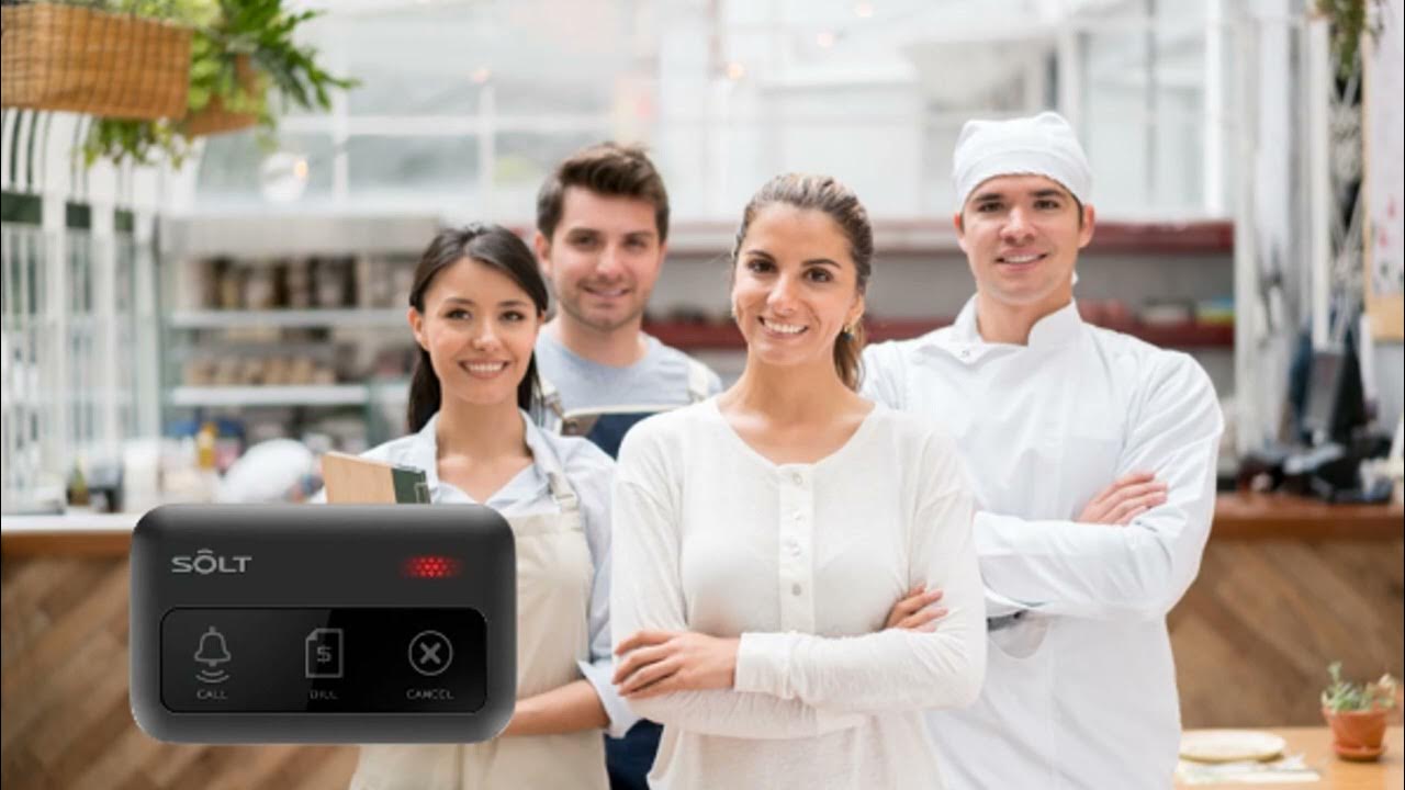 Solt Wireless Call Bell Systems for Restaurants 2 YouTube
