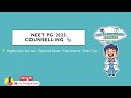 NEET PG Counselling 2025: Registration Live, Schedule Pending – Complete Guide Here! 📋 #neetpg2025