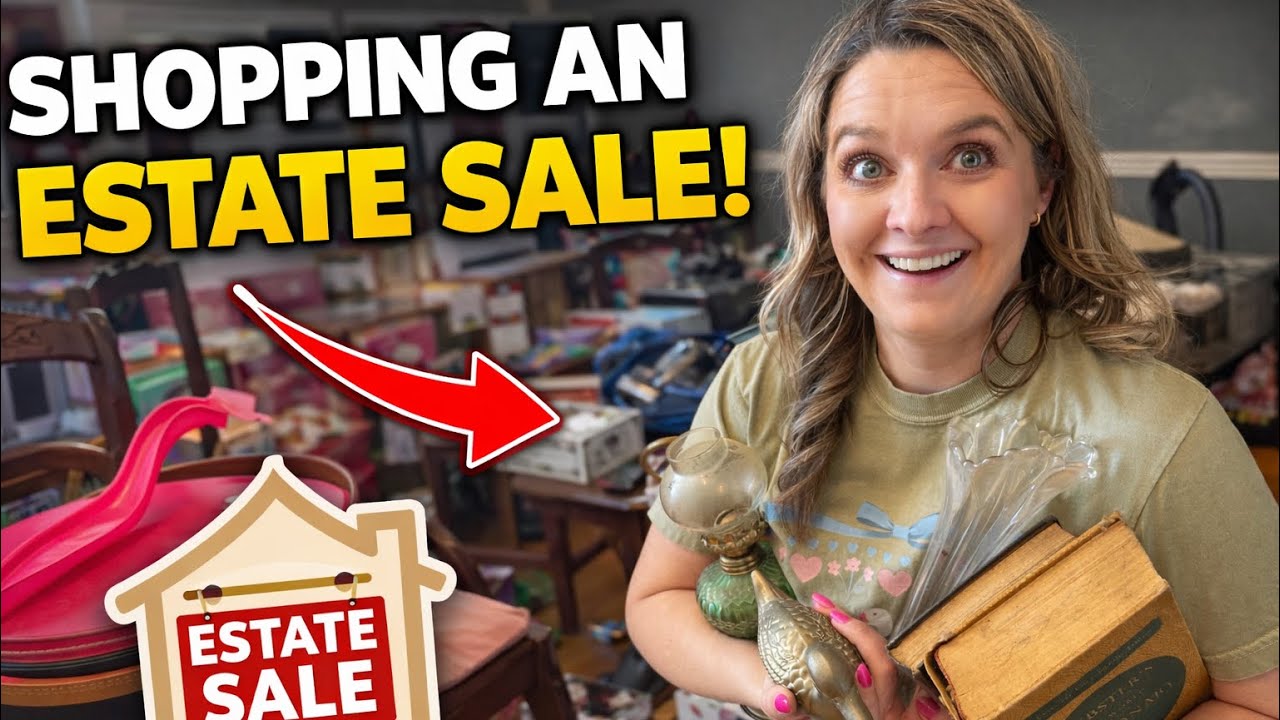 What We Bought at This Estate Sale (Reseller Haul!)