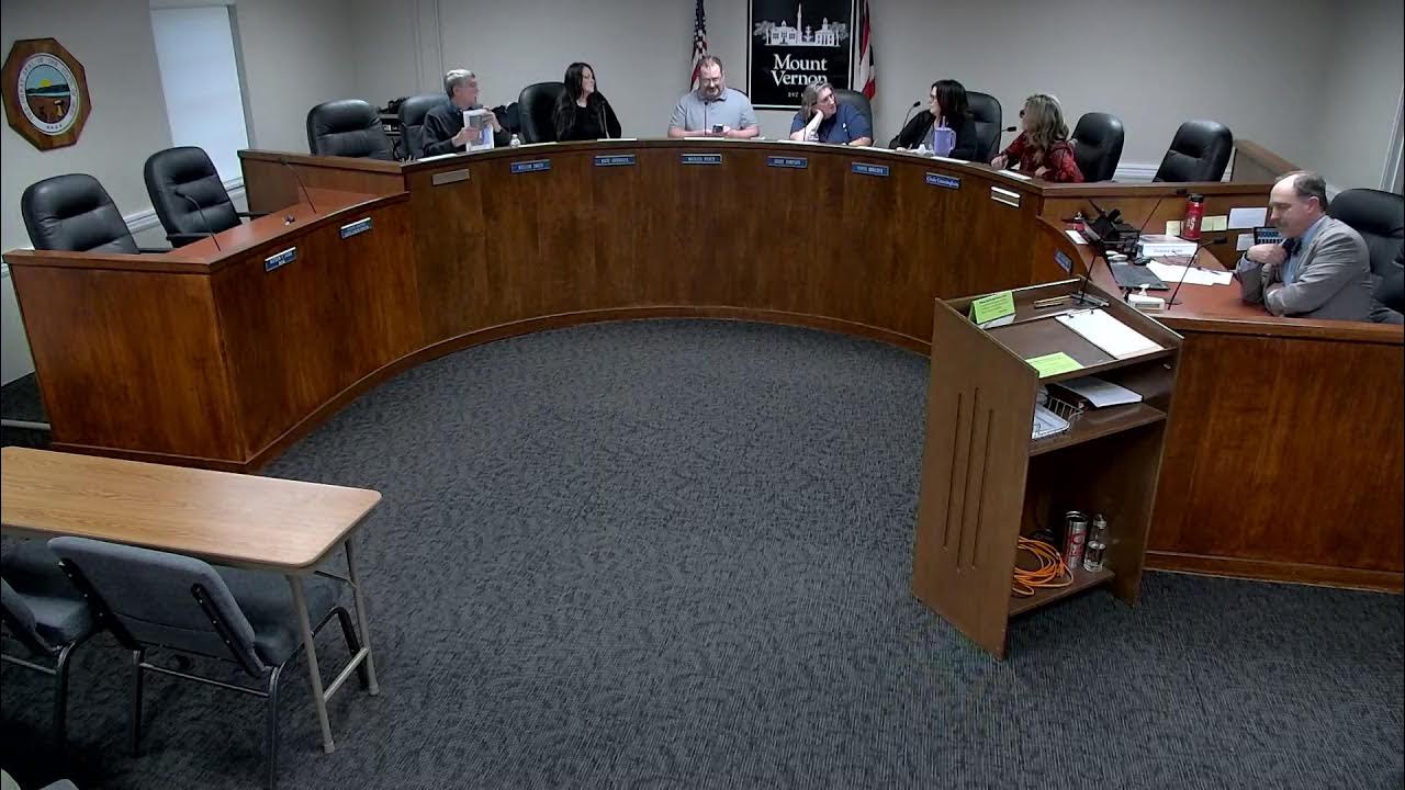 Board of Zoning Appeals City of Mount Vernon, Ohio February 7, 2024 YouTube