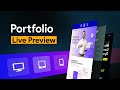 Crer une galerie de portfolio avec la bote de prvisualisation en direct dans elementor  portefeuille pour concepteurdveloppeur web