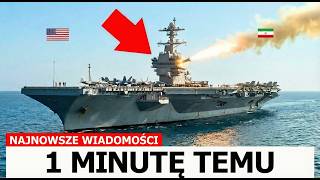 Irański pocisk hipersoniczny przebił kadłub USS Abraham Lincoln — odpowiedź była bezlitosna