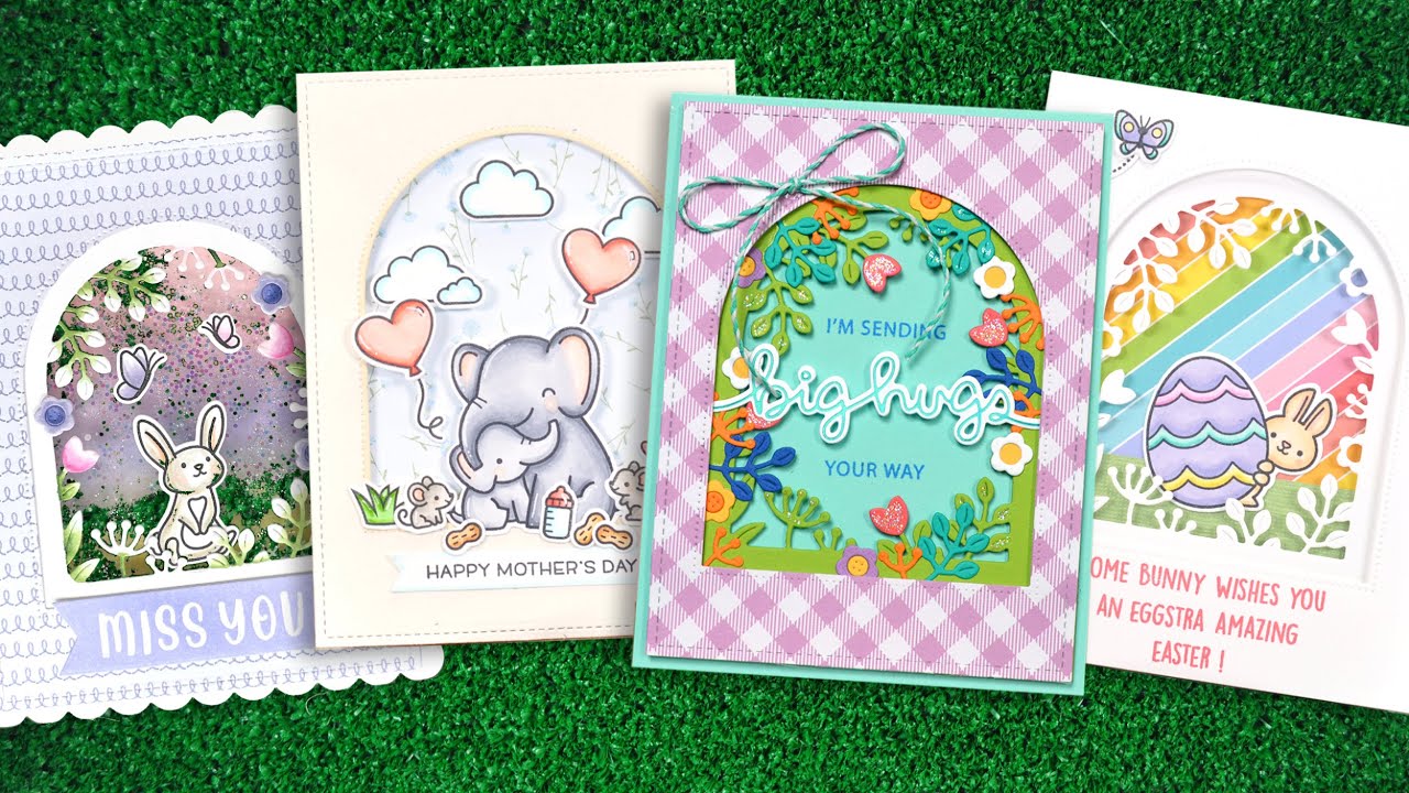 Intro to Secret Garden Window + 4 cards from start to finish