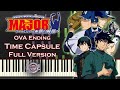 Major OVA World Series メジャー ワールドシリーズ編 Ending - Time Capsule Full - Synthesia Piano Cover / Tutorial