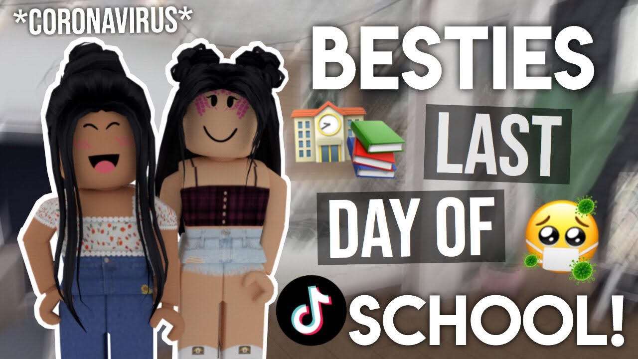 Bestie S Last Day Of School Lockdown Roblox Bloxburg Pastelbanana Youtube - pixi is back in panda cafe and playing roblox youtube