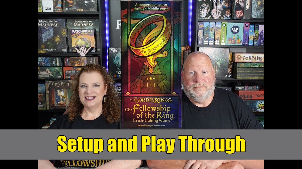 LOTR Trick-Taking Game - How to Play and Ch. 1-3