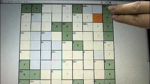 Solving a 9x9 Calcudoku