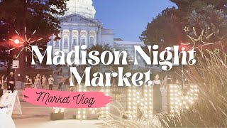 Market Day Vlog Madison Night Market Small Business Behind The Scenes Market Day Prep