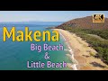 4k drone makena big beach and little beach  maui hawaii  august 25 2020