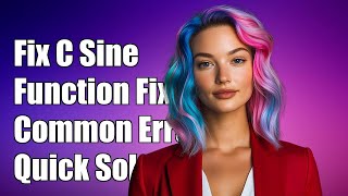 Fixing C Sine Function Implementation Issues: Common Errors and Solutions