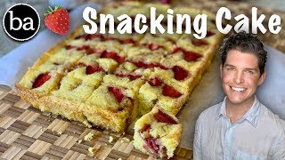 How to Make Strawberry Snacking Cake: Bon Appetit Test #32 screenshot 2