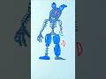 Dibujando a Ignited Bonnie #artefácil #dibujo #tutorial