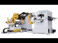 Automatic Coil Feed Line Metal Sheet Coil Decoiler Straightener Nc Servo Roll Feeder Machine