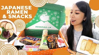 Zenpop Unboxing: Trying Japanese Ramen & Sweets (A Subscription Box Taste Test) by Aileen Adalid 8,148 views 4 years ago 15 minutes