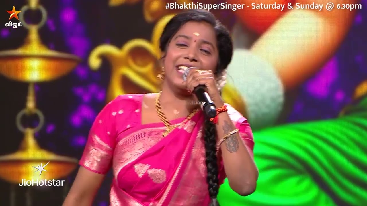 Glimpse Of Ponmagale Deviyamma Song by #Abirami  🔥🙏 | Bakthi Super Singer | Episode Promo
