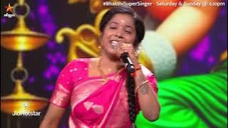 Glimpse Of Ponmagale Deviyamma Song by #Abirami  🔥🙏 | Bakthi Super Singer | Episode Promo