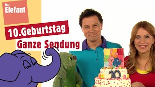 Geburtstagssendung - 10 Jahre Sendung mit dem Elefanten  | Der Elefant | WDR