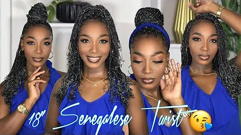 Stunning Crochet Senegalese Twist with Tinsels Tutorial!