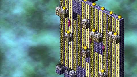 Lode Runner 2 - Hidden Credits Levels