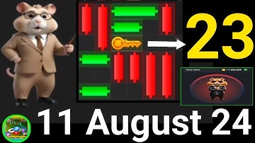 Hamster Kombat key No 23 | Daily Cipher Code | 11 August 24 | Mini Game Puzzle | Daily Combo Rewards